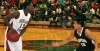 Tray Wheeler sets up a play against rival Topeka High on February 14, 2012.